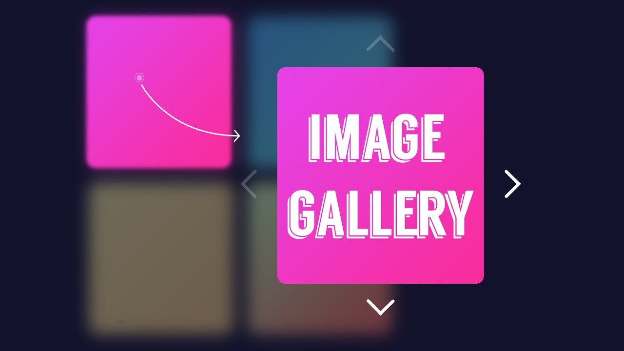 Coolest Image Gallery Ever | Html, Css & Js - YouTube