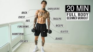Complete 20 Min Full Body Workout | Beginners