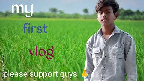 my first vlog 🙏 koi to support karo guys #souravjoshivlogs