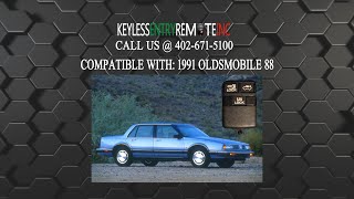 How To Replace Oldsmobile 88 Key Fob Battery 1991