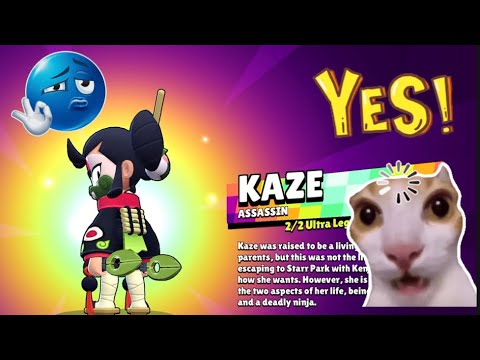 Getting Kaze in Brawl Stars