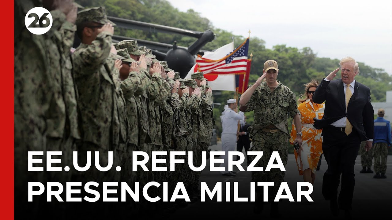 🚨 ESTADOS UNIDOS refuerza su presencia MILITAR cerca de VENEZUELA