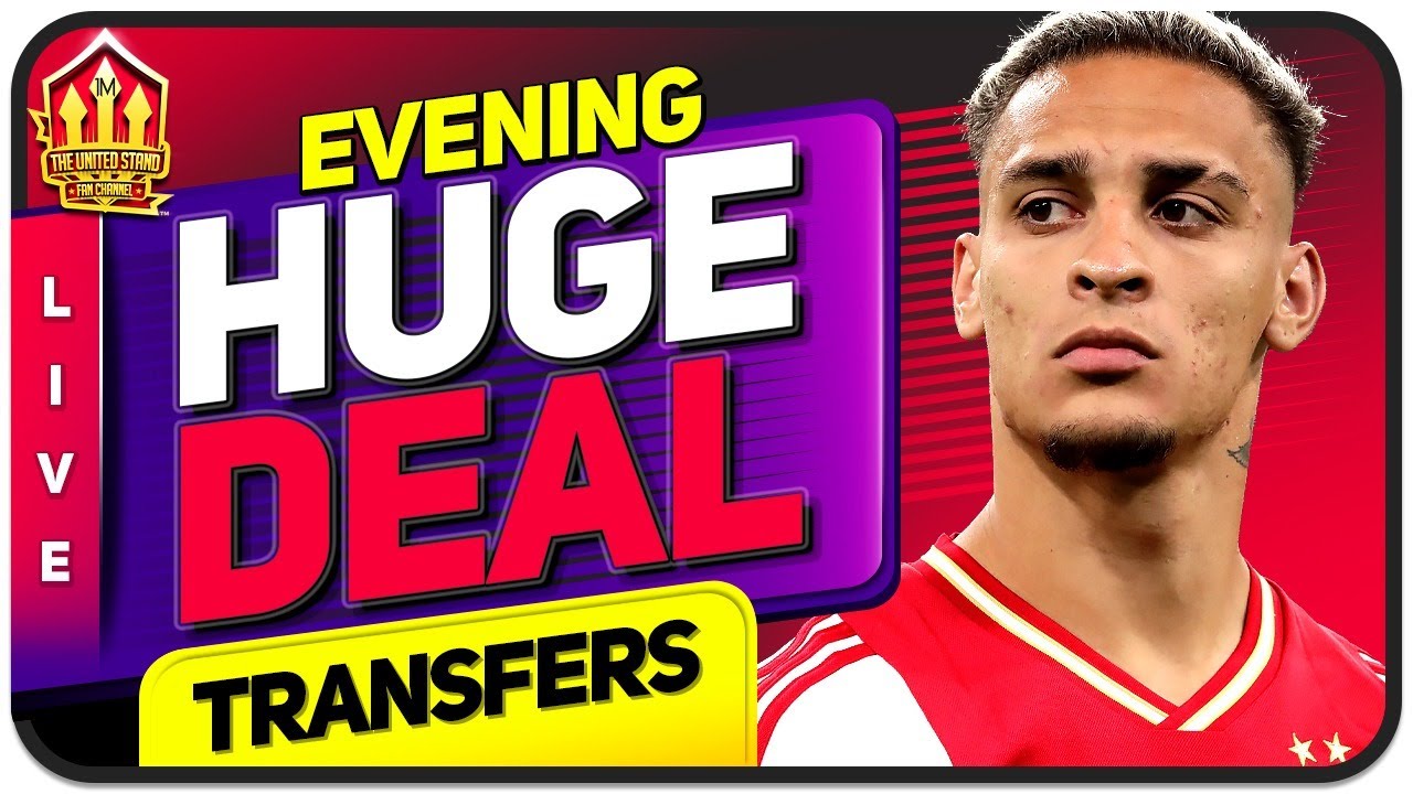 Antony €100 Million Solution! Man Utd Transfer News YouTube