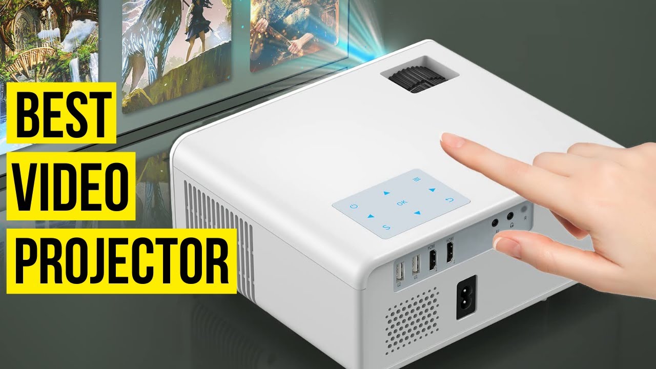 Best Projector YABER Pro Y9 9800LM HD Projector 5G WiFi Bluetooth 4K