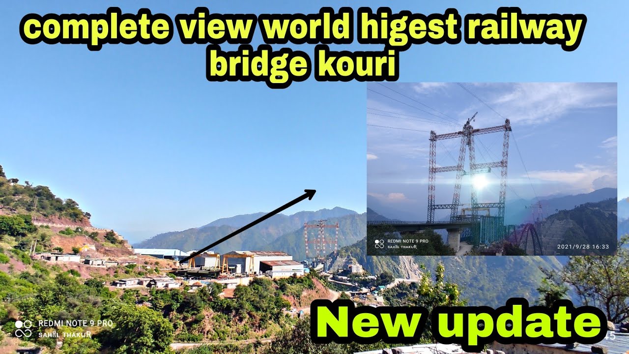 complete view world higest railway bridge 