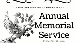 Inspire Hospice Annual Memorial Service (2025)