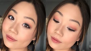 Easy Peachy Spring Makeup Tutorial | Ashley Wong