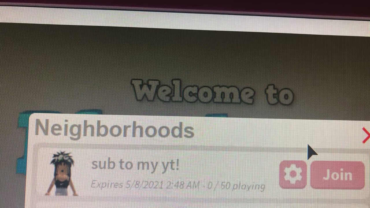 join my neighborhood to rp! 