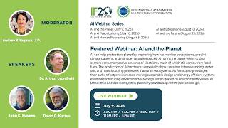 AI Webinar Series: AI and the Planet