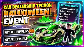 Full 🎃 Car Dealership Tycoon Script - Collect Pumpkin, Crystal & More Update
