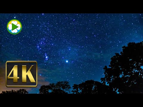 Starlit Symphony: Healing Music Accompanied by 4K Night Sky Video