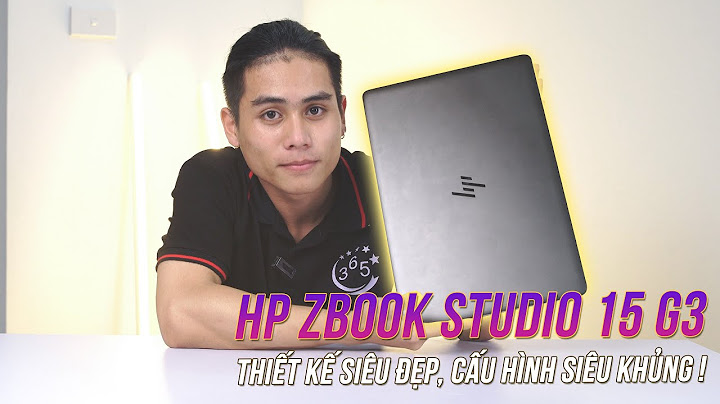 Hp zbook studio g3 đánh giá năm 2024