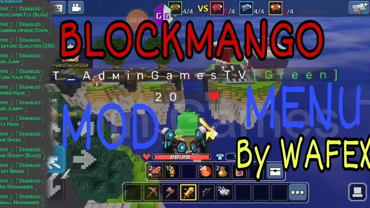 Blockman go adventure script v1 - LUA scripts - GameGuardian
