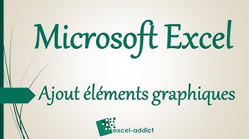 Excel - Ajouter des éléments à un graphique
