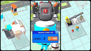 Idle Jet Man Mobile Game | Gameplay Android & Apk screenshot 2