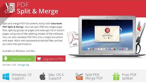 How to split & merge pdf file quickly | Best free pdf tool for windows 11 | icecream apps