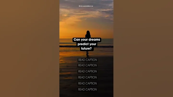 Do your dreams predict your future...