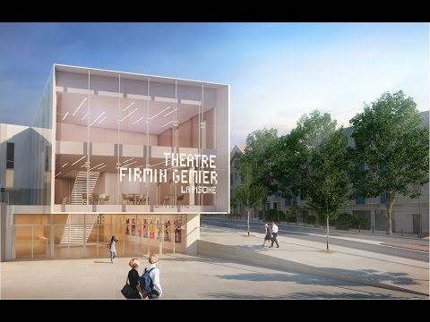 Découvrez le futur Théâtre Firmin Gémier d'Antony