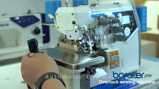 HONKON Double-needle four-thread direct drive sewing machine #borater