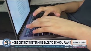 More districts determine back to school plans for 2020-2021 school year