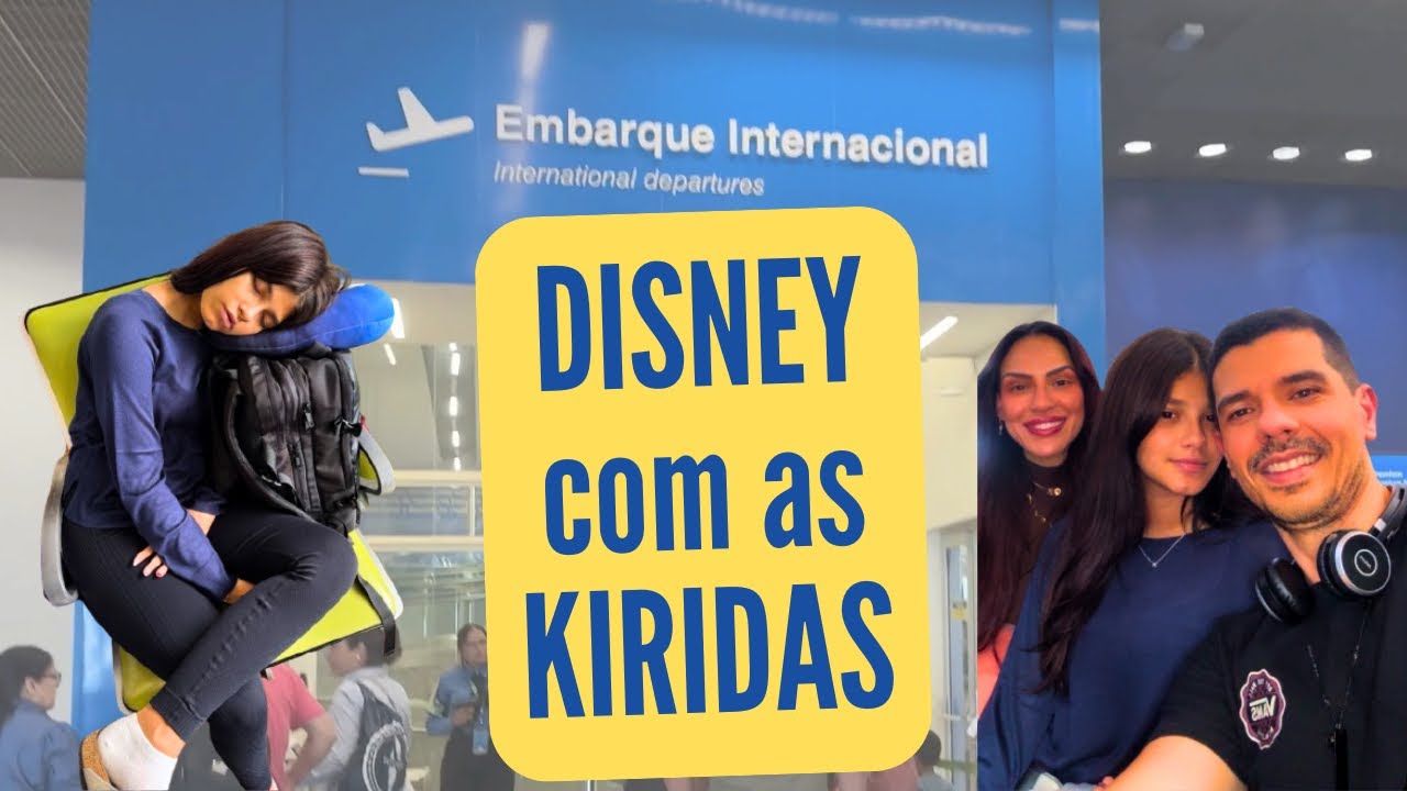#01 ORLANDO COM AS KIRIDAS - Indo para Orlando