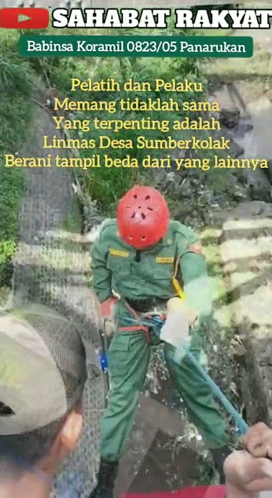 Babinsa | Linmas Sumberkolak berani tampil beda, itu yang luar biasa #shorts