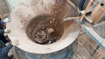 용원기계공업(주) - 슈퍼콘크러셔 SP300 (“M” 타입, 1050rpm) 가동영상 Yong Won SP300 Super Cone Crusher operating video