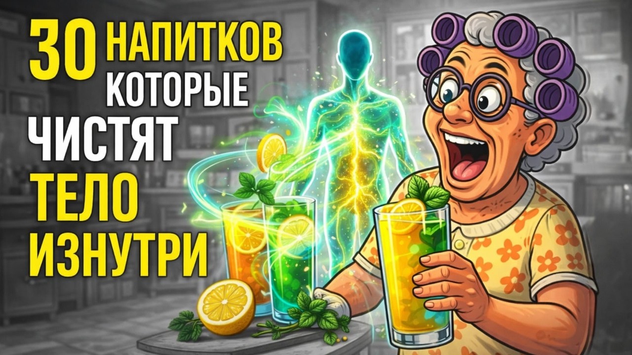 30 Напитков, Которые ОЧИЩАЮТ Организм (И Это Работает)