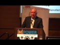 Chris mapes lincoln electric talks at the mpower manufacturing assembly  october 3 2014