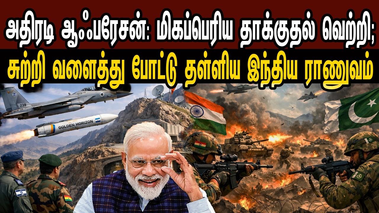 அதிரடி ஆஃபரேசன்: மிகப்பெரிய தாக்குதல்; சுற்றி வளைத்து போட்டு தள்ளிய ராணுவம் | Tamil | Mic Mohan