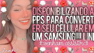 ˗ˏˋ🌷⿴݃✧↳Disponibilizando Apps Para Converter Seu Celular Em Um Samsung! screenshot 2