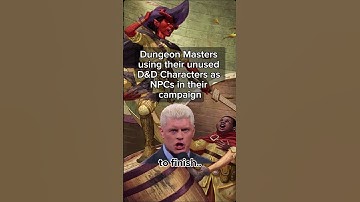 Dungeon Master using D&D Character NPCs 😂😂 : Dungeons and Dragons 5e #dnd #dungeonsanddragons #ttrpg