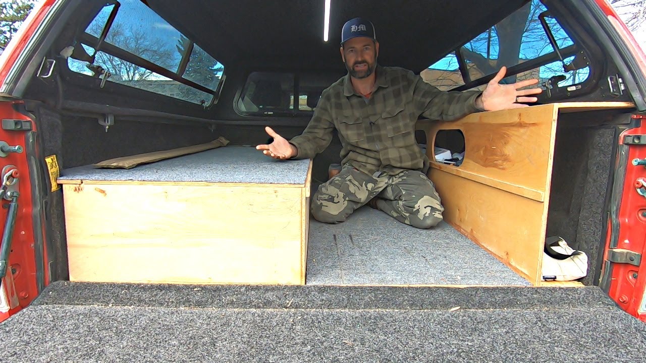 The Best Truck Bed Camper Build On Youtube MIKE HUNTS YouTube