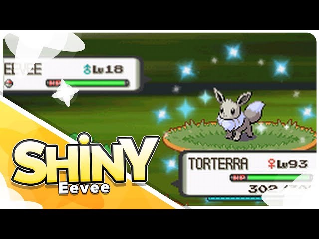 LIVE Shiny Eevee after 8210 SRs in Pokémon Platinum (DTQ #4) 