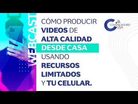 Video: Cómo Crear Un Webcast