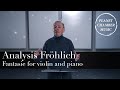 Analysis: Fröhlich: Fantasie for violin and piano / Smirnov / Schultsz