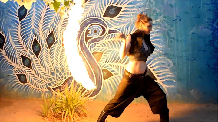 Rachel Jessee Fire Dance Marrakech