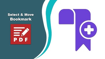 How to Select and Move Bookmarks in a PDF Document in PDF XChange Editor