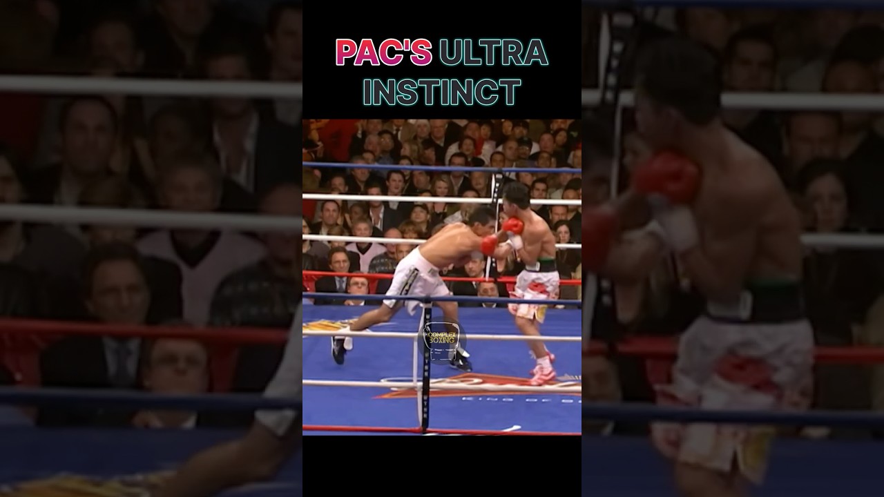 Pacquiao used ultra instinct to counter Morales 3X in a row..