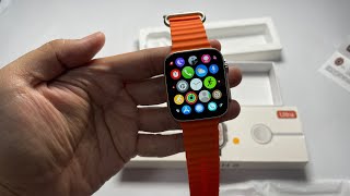 รีวิวแกะกล่อง Smart Watch U8 Ultra (Apple watch Ultra) งานเนียน ๆ ราคา 700 บาท