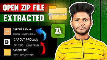 Zip File Ko Extract kaise karte hain | ZIP FILE kaise OPEN kare | How To EXTRACT ZIP FILE