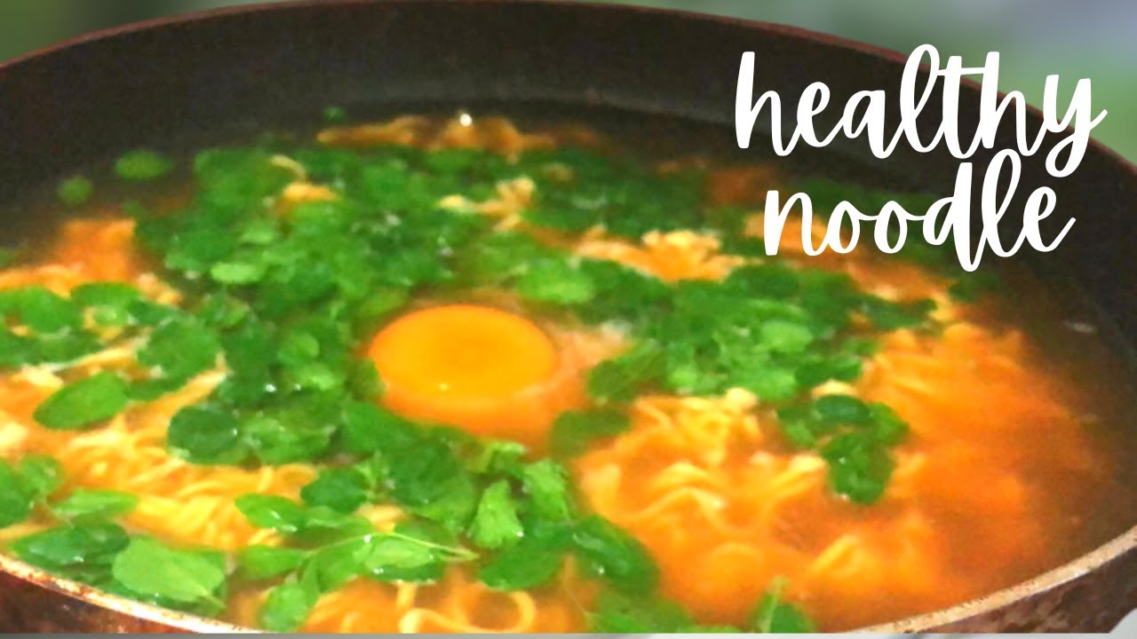 Cook noodles in a healthy way Healthy Malunggay Noodles Chelicious 