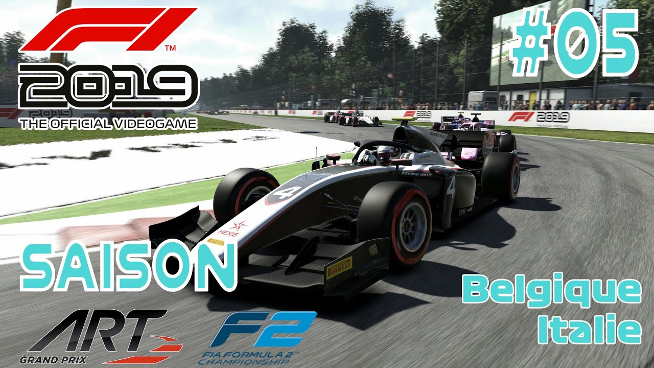 F1 2019 - MA SAISON EN FORMULE 2 - #05 - BELGIQUE & ITALIE - YouTube