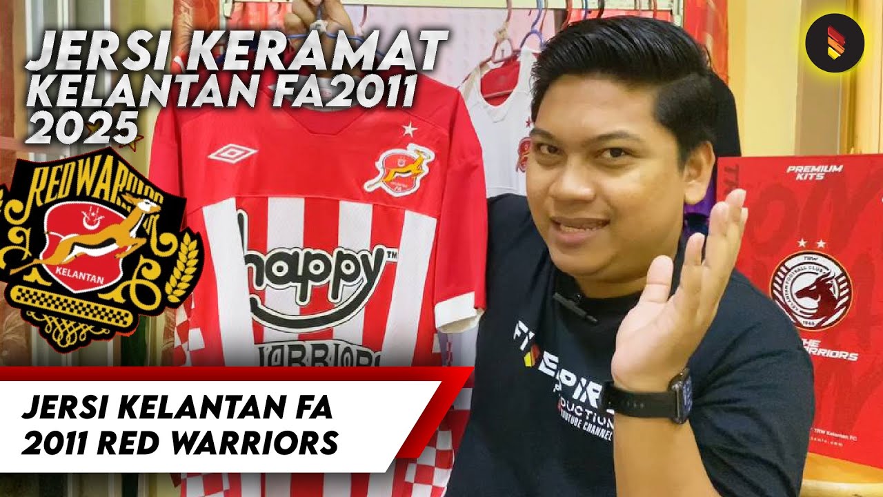 Jersi Kelantan FA 2011 • #reborn Red Warriors 2025
