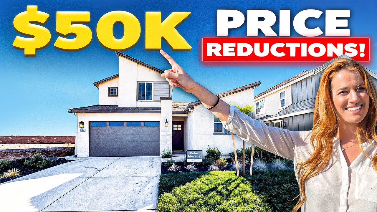 MASSIVE SAVINGS On These SACRAMENTO California New Construction Homes & No HOA! [Rancho Cordova, CA]