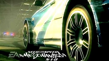 Need For Speed Most Wanted 5.1.0 #psp #racing #retroart
