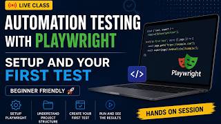 Automation Testing with Playwright | Setup and Your First Test