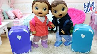 LAURINHA E FELIPINHO ARRUMANDO AS MALAS PRA VIAJAR PARA O SUL