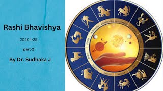 Rashi Bhavishya | 2024-25 | Part 2 | Simha, Kanya, Tula and Vrischika | By Dr. Sudhakar J