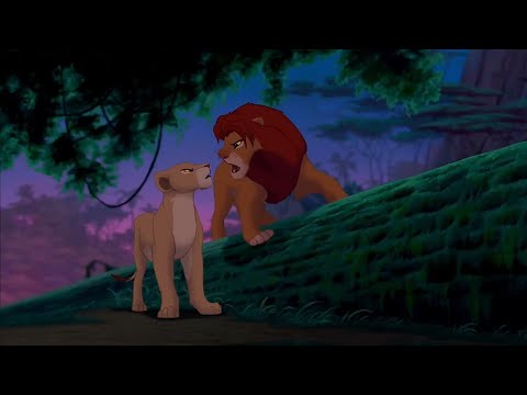 Aslan Kral: Simba ve Nala Tartışır